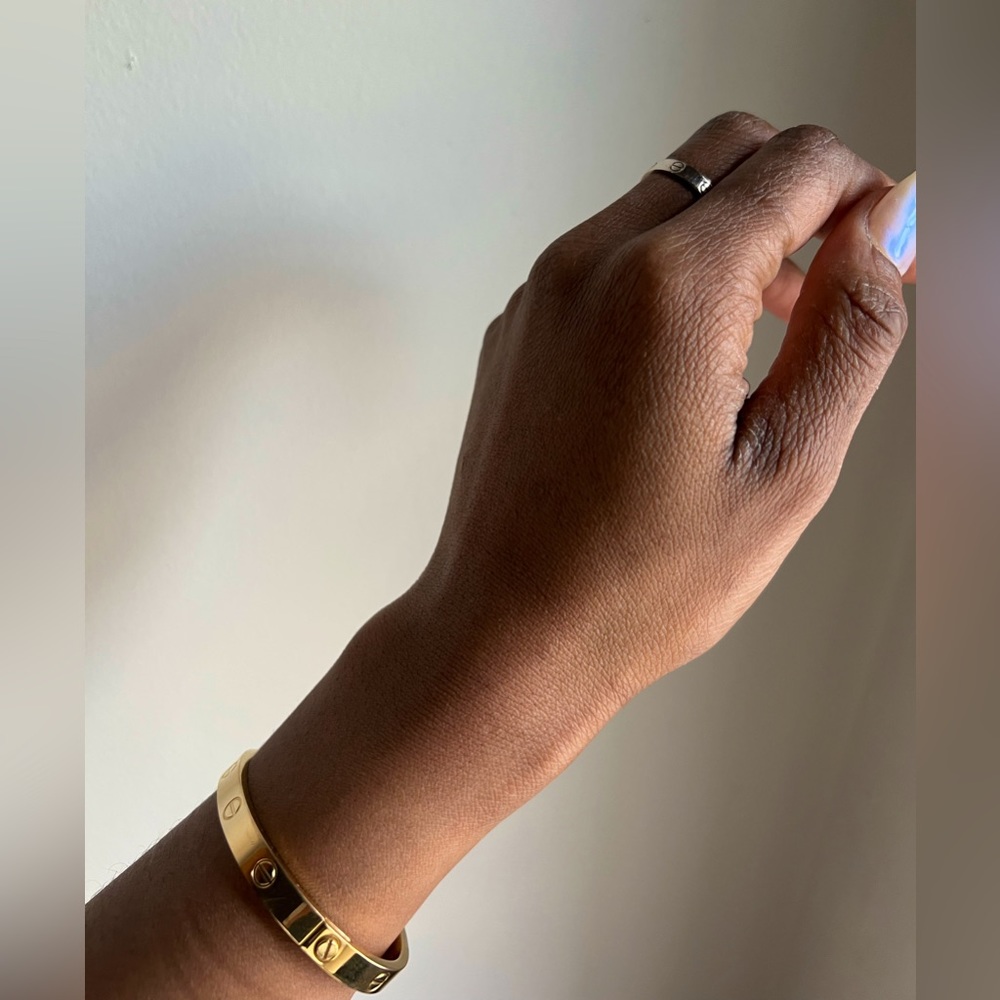 CARTIER 18k Yellow Gold Love Bracelet Aldo Cipullo Charles Revson